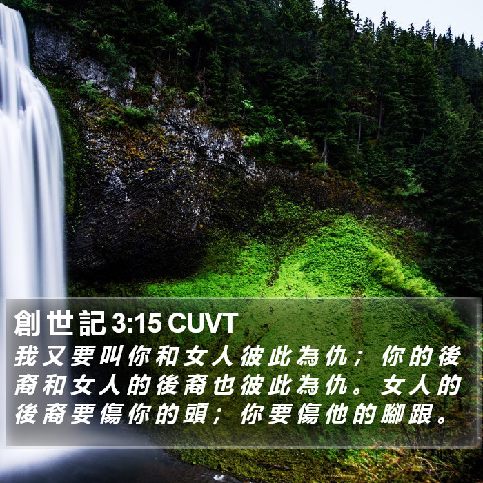 創 世 記 3:15 CUVT Bible Study
