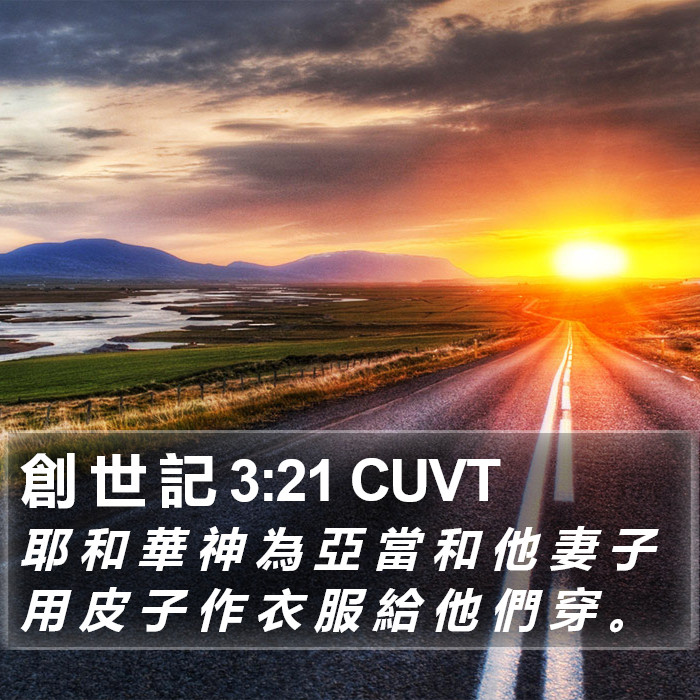 創 世 記 3:21 CUVT Bible Study