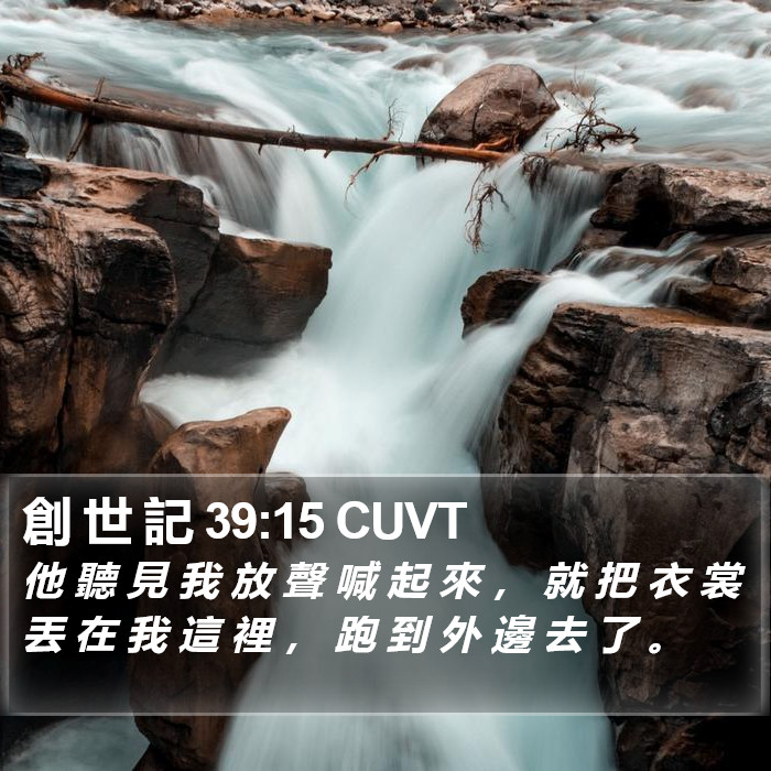 創 世 記 39:15 CUVT Bible Study
