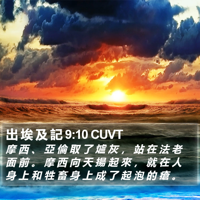 出 埃 及 記 9:10 CUVT Bible Study