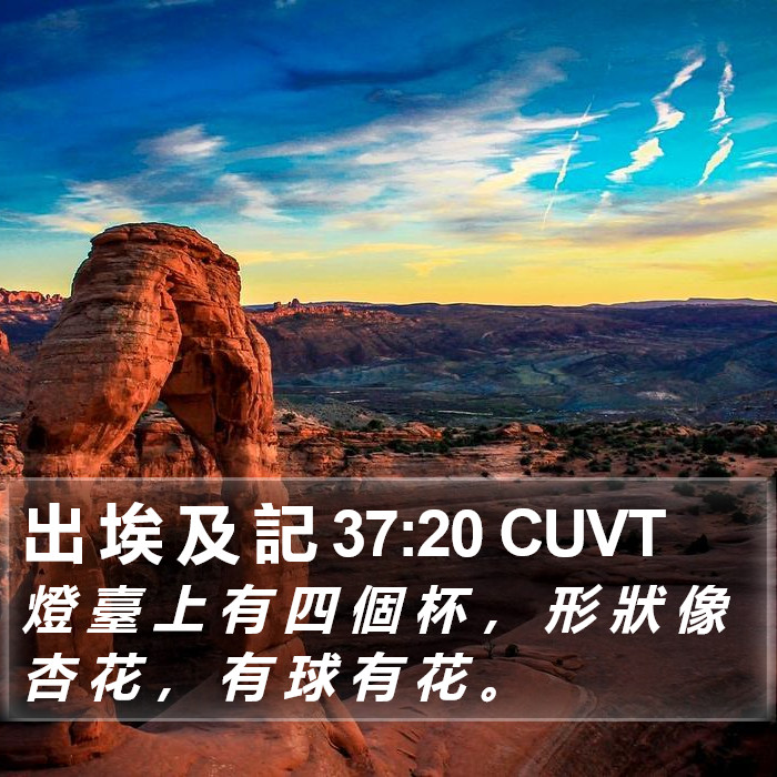 出 埃 及 記 37:20 CUVT Bible Study