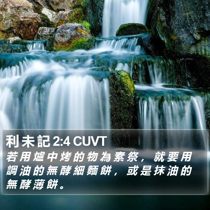 利 未 記 2:4 CUVT Bible Study