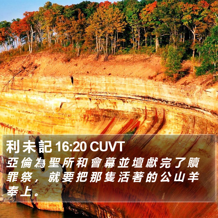 利 未 記 16:20 CUVT Bible Study