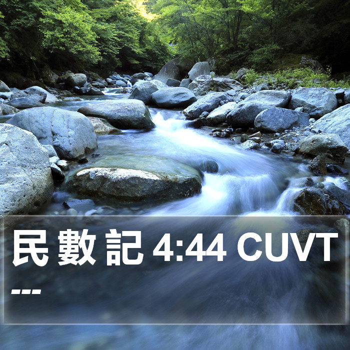 民 數 記 4:44 CUVT Bible Study