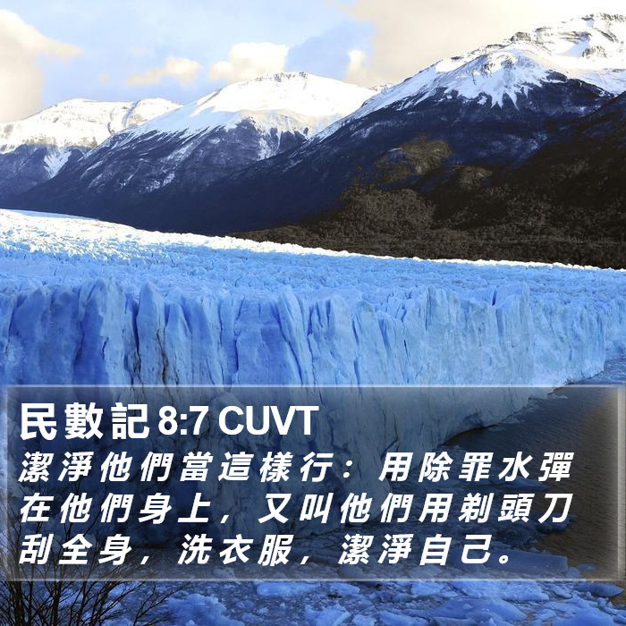 民 數 記 8:7 CUVT Bible Study