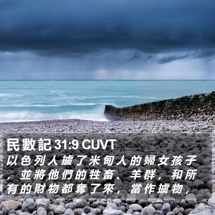 民 數 記 31:9 CUVT Bible Study