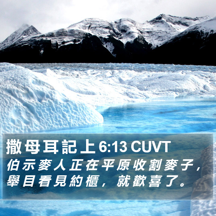 撒 母 耳 記 上 6:13 CUVT Bible Study