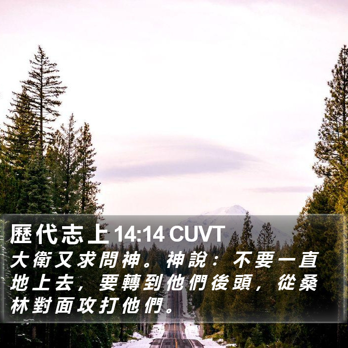 歷 代 志 上 14:14 CUVT Bible Study