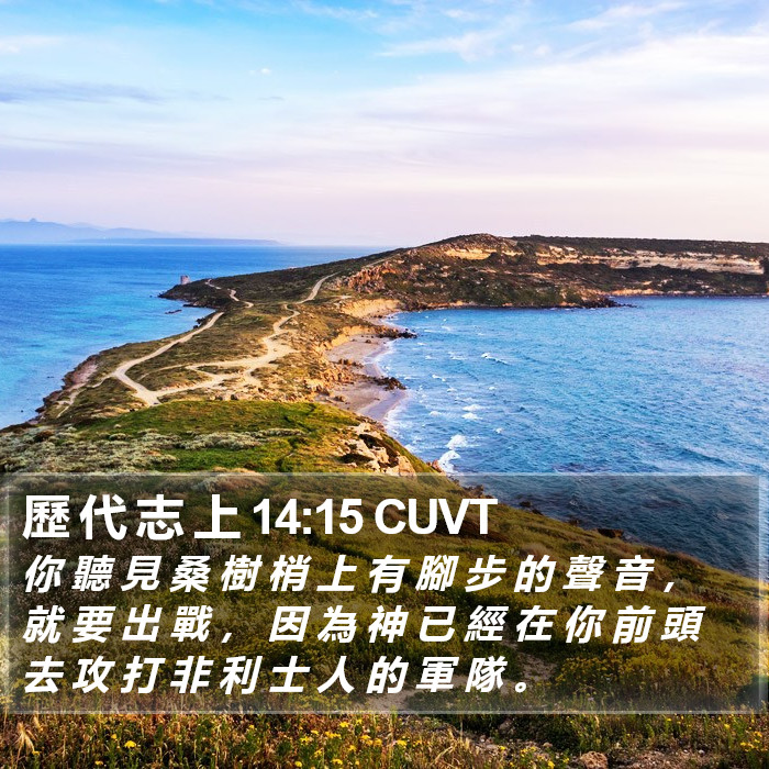 歷 代 志 上 14:15 CUVT Bible Study