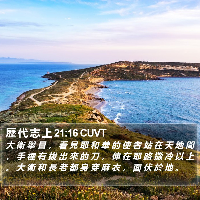 歷 代 志 上 21:16 CUVT Bible Study