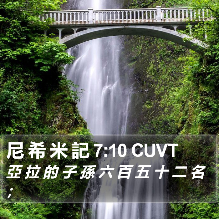 尼 希 米 記 7:10 CUVT Bible Study