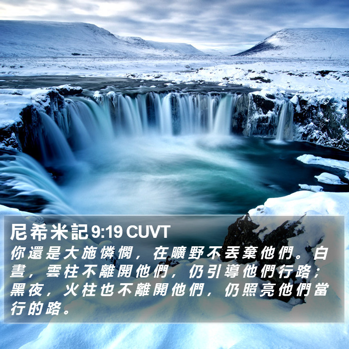 尼 希 米 記 9:19 CUVT Bible Study