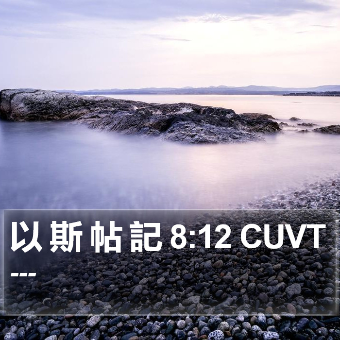 以 斯 帖 記 8:12 CUVT Bible Study