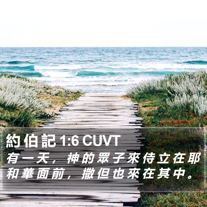 約 伯 記 1:6 CUVT Bible Study