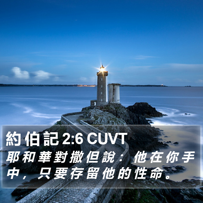 約 伯 記 2:6 CUVT Bible Study