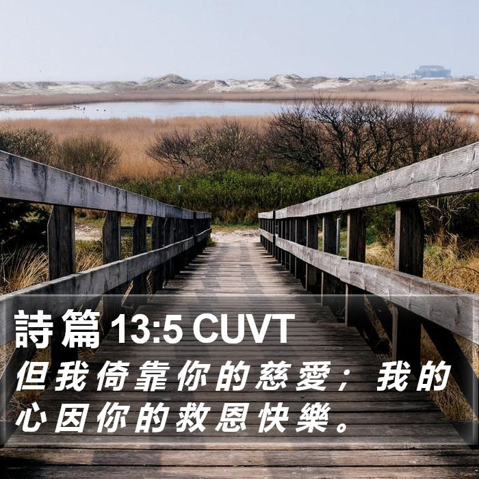 詩 篇 13:5 CUVT Bible Study