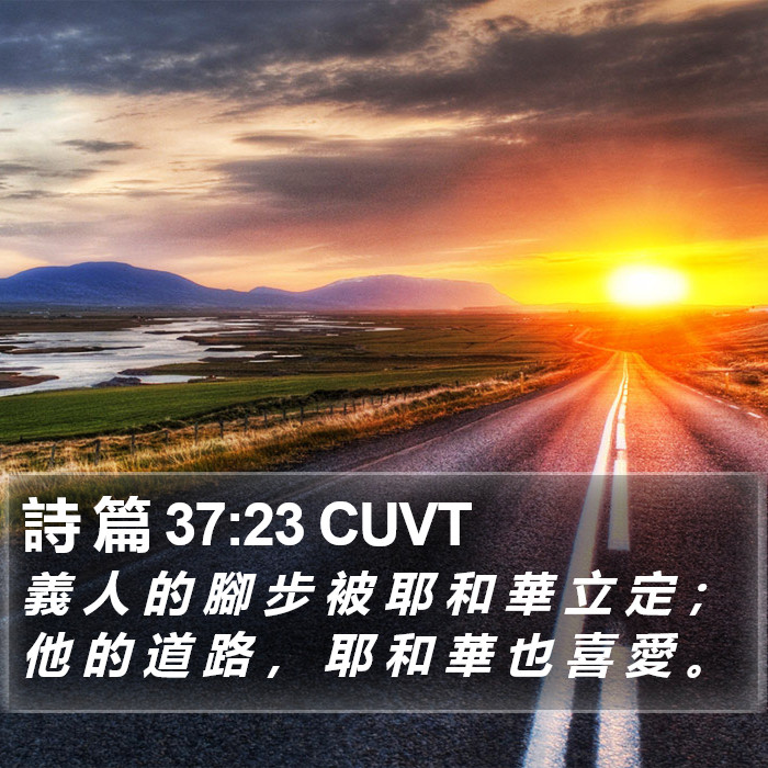 詩 篇 37:23 CUVT Bible Study