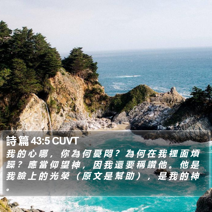 詩 篇 43:5 CUVT Bible Study