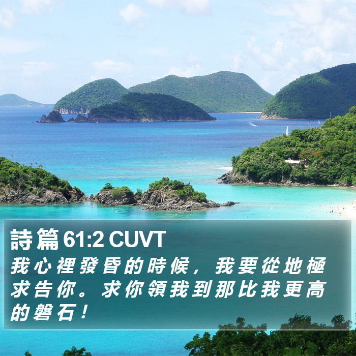 詩 篇 61:2 CUVT Bible Study