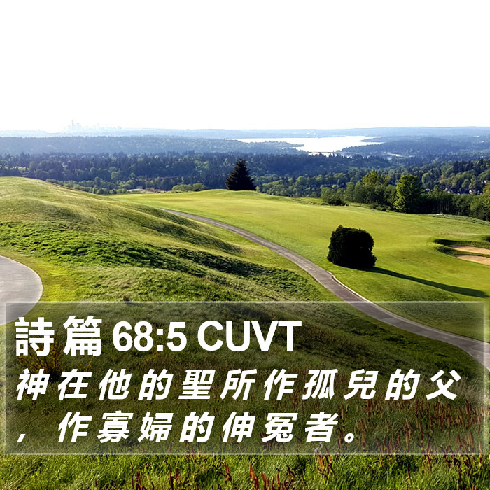 詩 篇 68:5 CUVT Bible Study