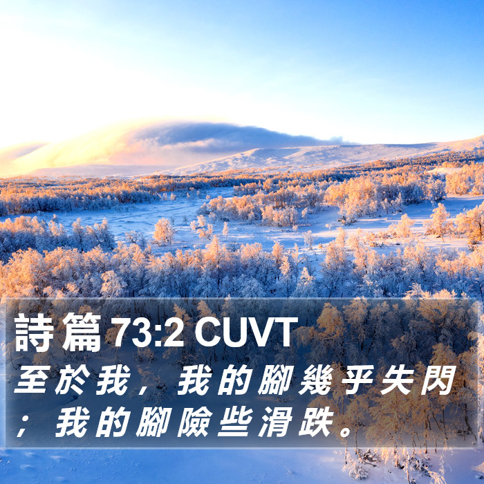 詩 篇 73:2 CUVT Bible Study