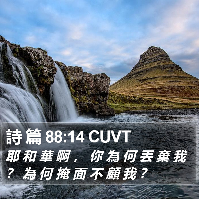 詩 篇 88:14 CUVT Bible Study