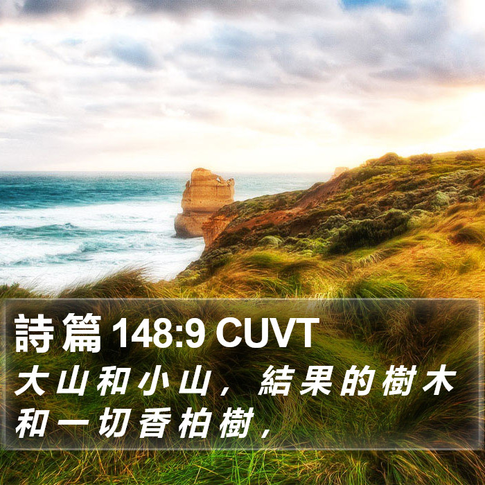 詩 篇 148:9 CUVT Bible Study