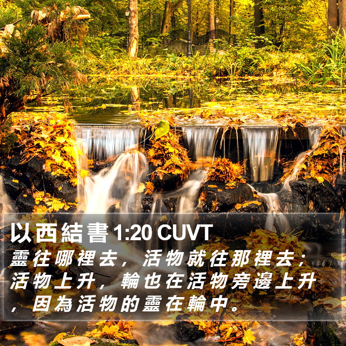 以 西 結 書 1:20 CUVT Bible Study