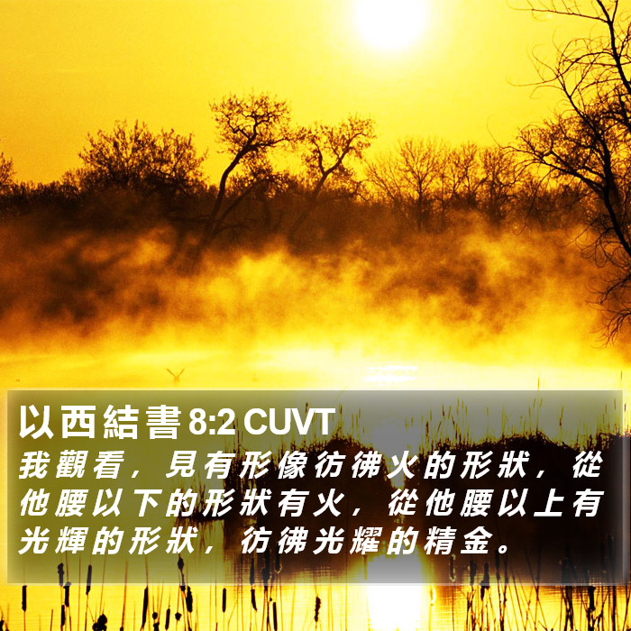 以 西 結 書 8:2 CUVT Bible Study