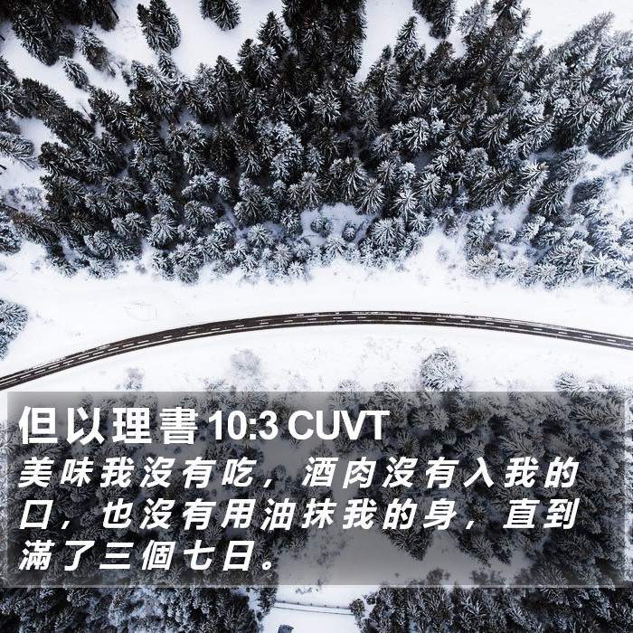 但 以 理 書 10:3 CUVT Bible Study