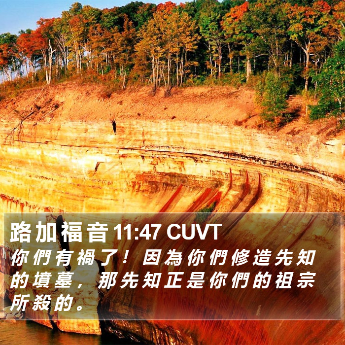 路 加 福 音 11:47 CUVT Bible Study