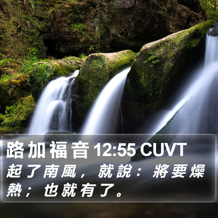 路 加 福 音 12:55 CUVT Bible Study