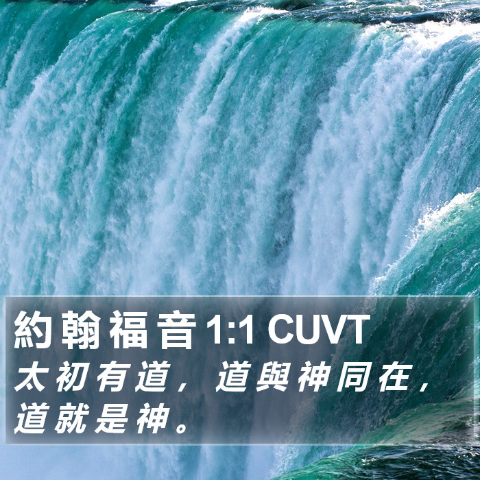 約 翰 福 音 1:1 CUVT Bible Study