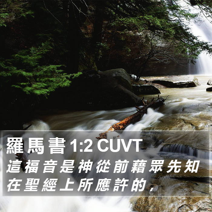 羅 馬 書 1:2 CUVT Bible Study