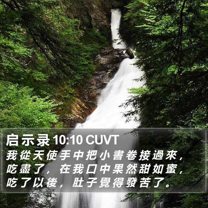 启 示 录 10:10 CUVT Bible Study