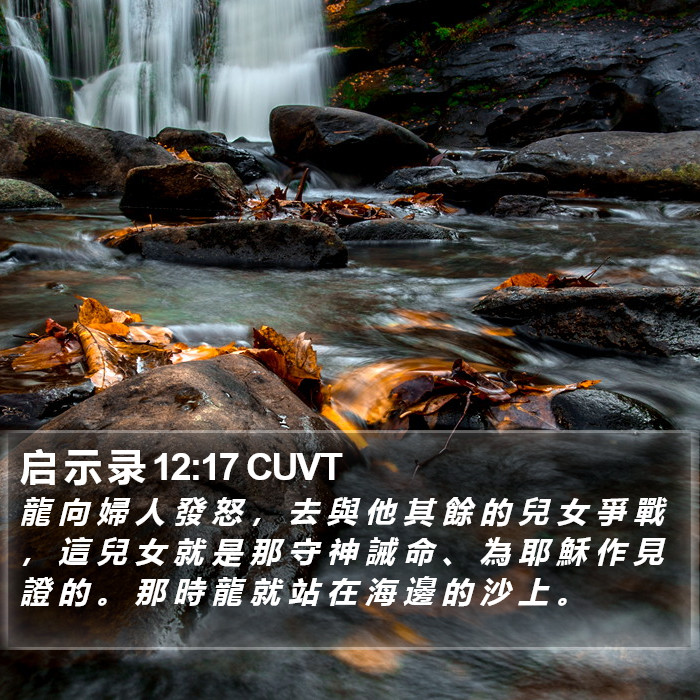 启 示 录 12:17 CUVT Bible Study